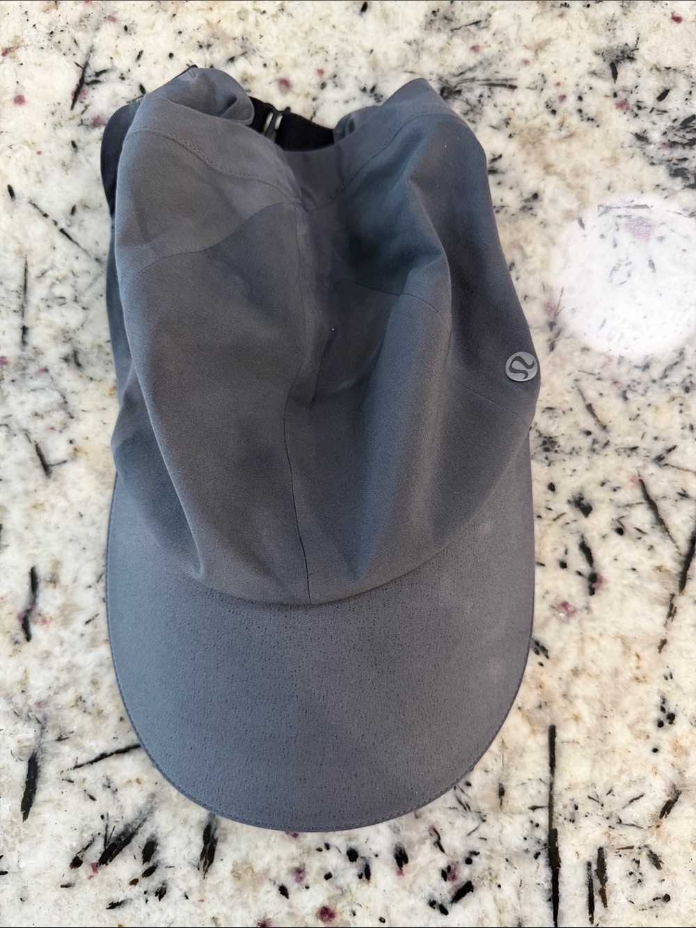 Lululemon Athletica Black Ventilated Running Hat